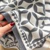  Brand Warm Cashmere Poncho Shawl Scarf Luxury Print Thick Pashmina Winter Blanket Wraps Bufanda Casual Hijab Stoles Echarpe