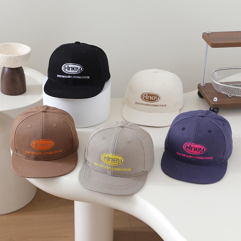 Kinder-Baseballkappe mit Sonnenschutz für Frühling/Sommer – Modische Snapback-Kappe im Streetstyle für Jungen und Mädchen