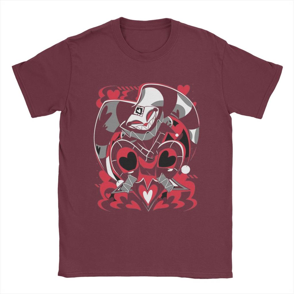 Pánská trička Helluva Fizzarolli Hazbins Hoteled 100% bavlna Oblečení Vintage tričko s krátkým rukávem a kulatým výstřihem Potisk T-shirt