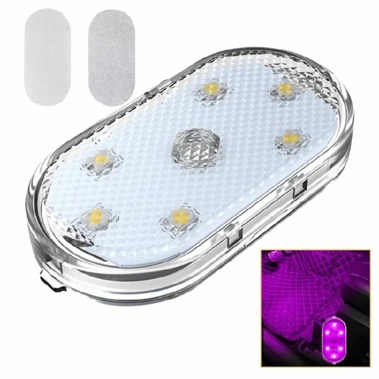 Multifunctional Car Interior LED Light with Touch Sensitivity and Multiple Color Settings for Enhanced Vehicle Ambient