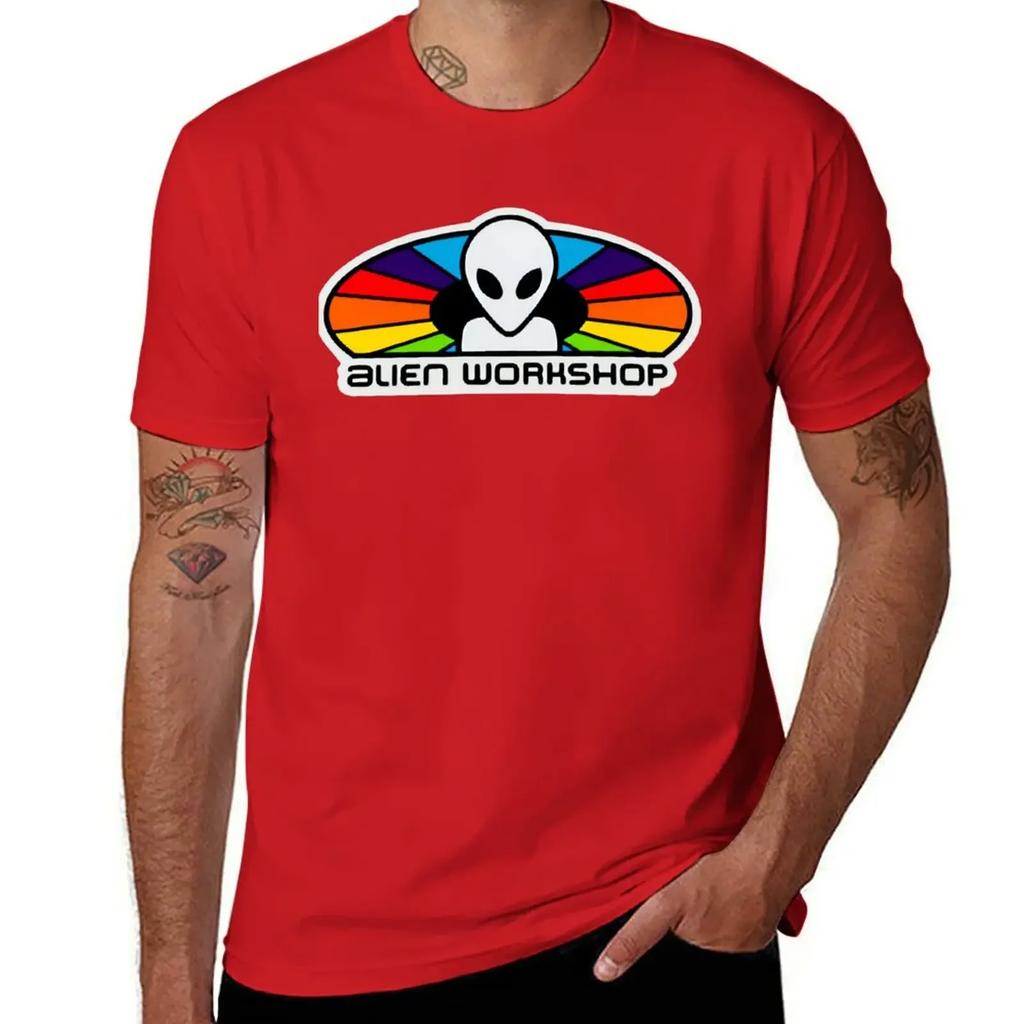 Alien Workshop T-Shirt Cheap Stuff Blanks Anime Stuff Plain Men T Shirts
