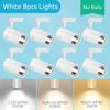 Spot Led Track Light 220V Ceiling Light COB Spotlight Rail Lamp Fixture for Living Room Clothing Store Full Set Track Lighting
