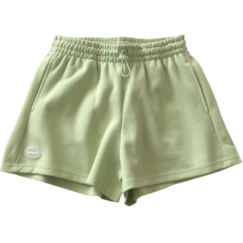 Sommer Freizeit Atmungsaktiv All Match Locker Zuhause Weites Bein Hotpants Student Sportshorts Weiblich