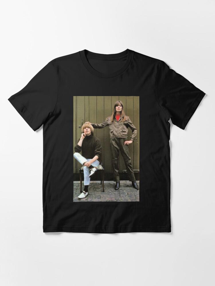 Françoise Hardy Brian Jones and Françoise Hardy Essential T-Shirt