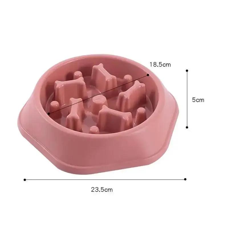 Dog Bowl Anti Choking Slow Food Bowl Small And Medium-sized Dog Feeder Pot Cat Food Pot Dog Food Anti Overturning Pet Supplies