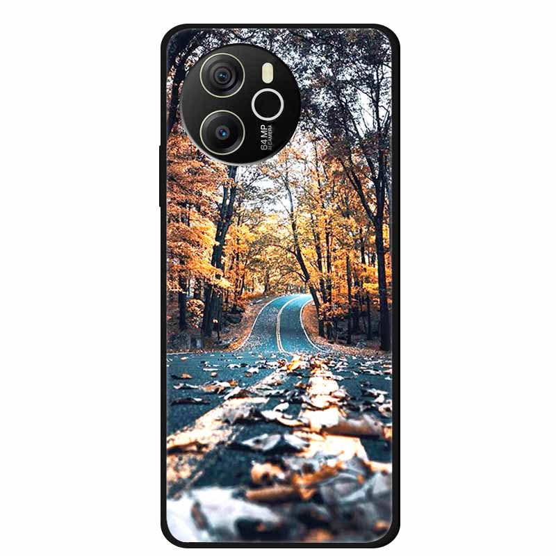 For Blackview Shark 8 Case Shark8 Black Silicone Soft Back Cover Case For Blackview Shark 8 Phone Case Cover 6.78" Coque Funda