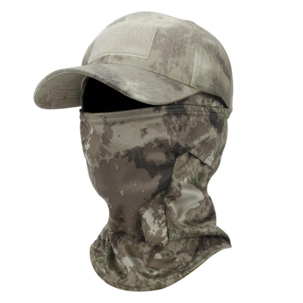 Outdoor-Baseballkappe mit Eis-Seiden-Maske und Ärmeln zum Sonnenschutz und für Atmungsaktivität