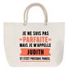 Beach Bag - PLANETEE - Judith Parfaite - Cotton - Large Capacity - Printed In France