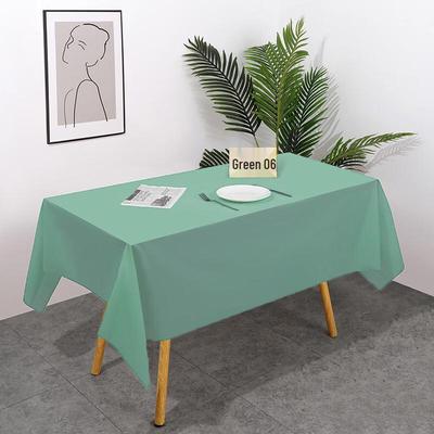Einweg-Tischdecke aus PEVA-Kunststoff, Wasserdicht & Ölbeständig