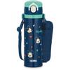 Termoska na vodu vakuově izolovaný dětský mobilní hrnek 0,5l Mickey Navy pro děti do školky nebo školy JOI-500DS NVY