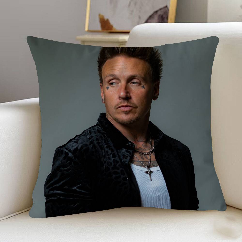 

P-Papa Roach Music Art Cushion Cover Inches Farmhouse Decor Home Throw Pillow Covers For Couch Decorations 12x12Inch