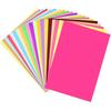 OFIXO 20pc 150Gsm Color Card Printing Papers/Art and Craft Paper A4 Sheets Double Sided Colored Origami Folding Wish Pap