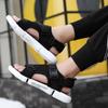 Fashion Men Sandals Soft Comfortable Non-Slip Men Shoes High Quality Woven Beach Sandals Mens Gladiator Sandals Summer Casual Flat Shoes