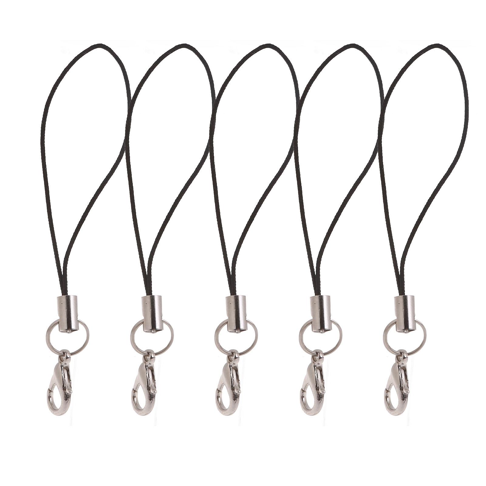 

5 шт. нейлоновый ремешок с карабином для USB-флешки, беспроводных наушников MP3 и других небольших электронных устройств