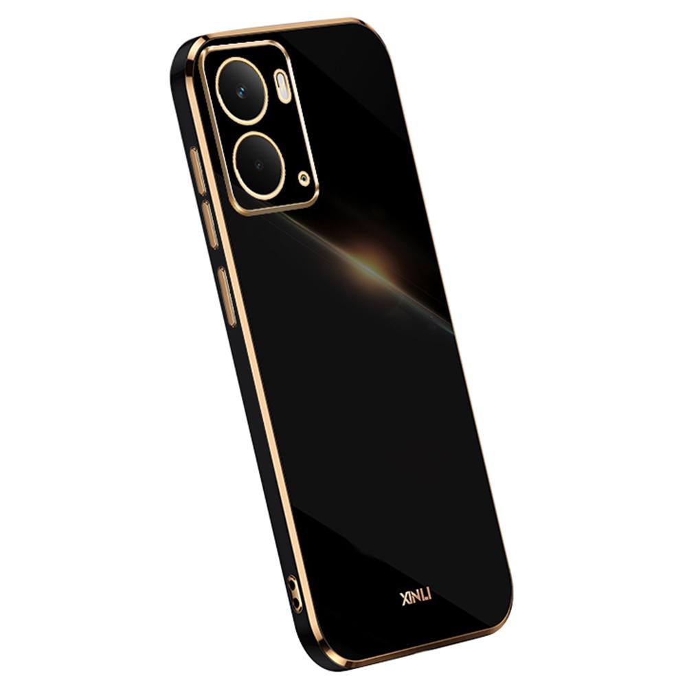 XINLI For Realme Neo7x 5G Case TPU Phone Cover with Electroplating Frame