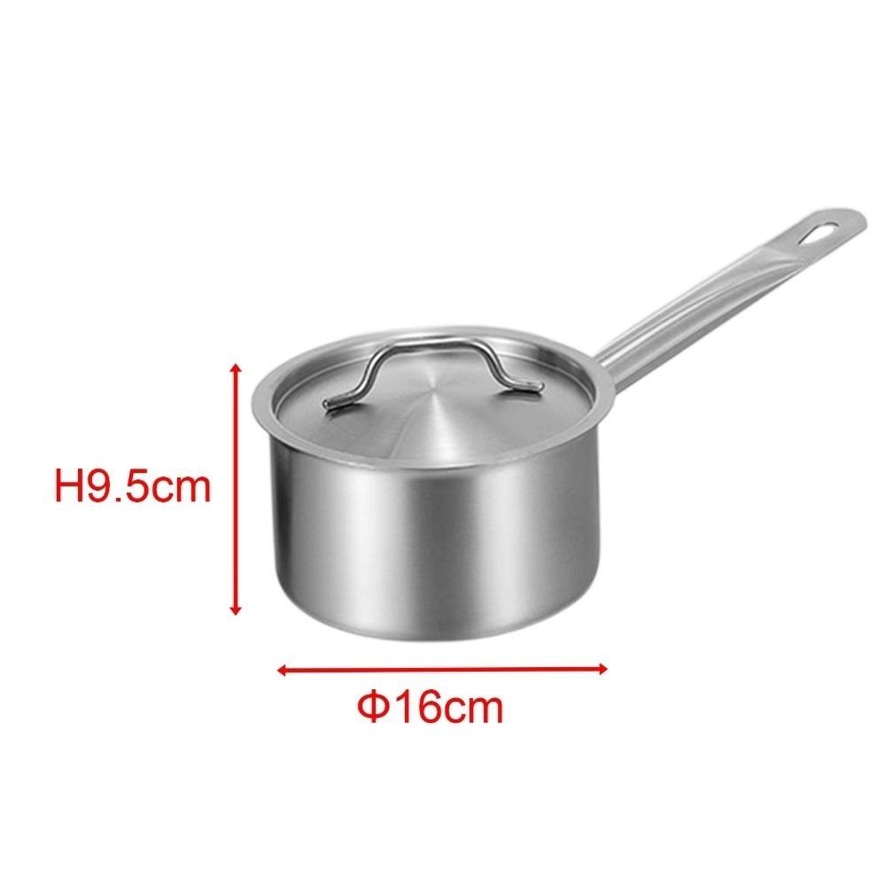 Stainless Steel Cooking Pot Practical Milk Pot New Sauce Pan  Kitchen Supplies