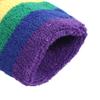 Elastische Sport-Schweißbänder Bunte Fitness-Handgelenkstütze Sport-Armband Sportzubehör