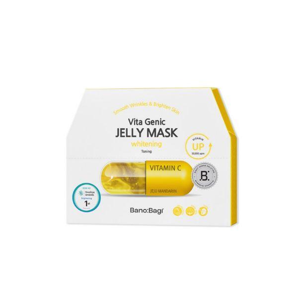 BANOBAGI Vitagenic Jelly Mask Whitening (10 Sheets) - Brightening Vitamin Boost