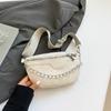 Versatile breast bag popular new fashion high-end chain trend casual shoulder messenger bag fanny pack