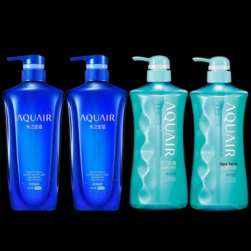 AQUAIR Oil Control Shampoo & Sea Salt Shower Gel Set