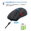 Wireless Mouse, 5 Buttons, Compact, USB Rechargeable, Quiet, 2.4GHz, 80012001600 DPI, High Precision, Portable, Macro-Definable Buttons, Ideal for 3D