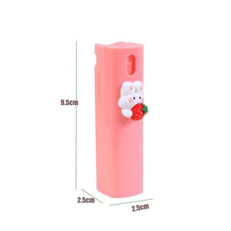Mini vaporisateur Portable de dessin animé mignon de 10ml, bouteille rechargeable pour cosmétique, bouteille d'hydratation, désinfection à l'alcool, arrosoir de voyage