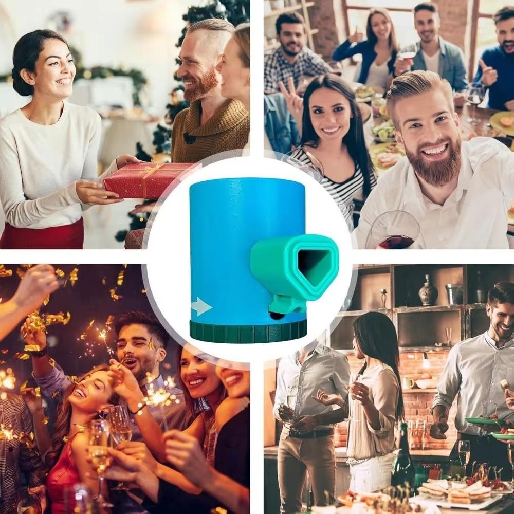 Plastic Random Beer Game Beer Challenge Toy Interactive Puzzle Twist And Pass Puzzle Portable Interactive Roulette Drinking Game