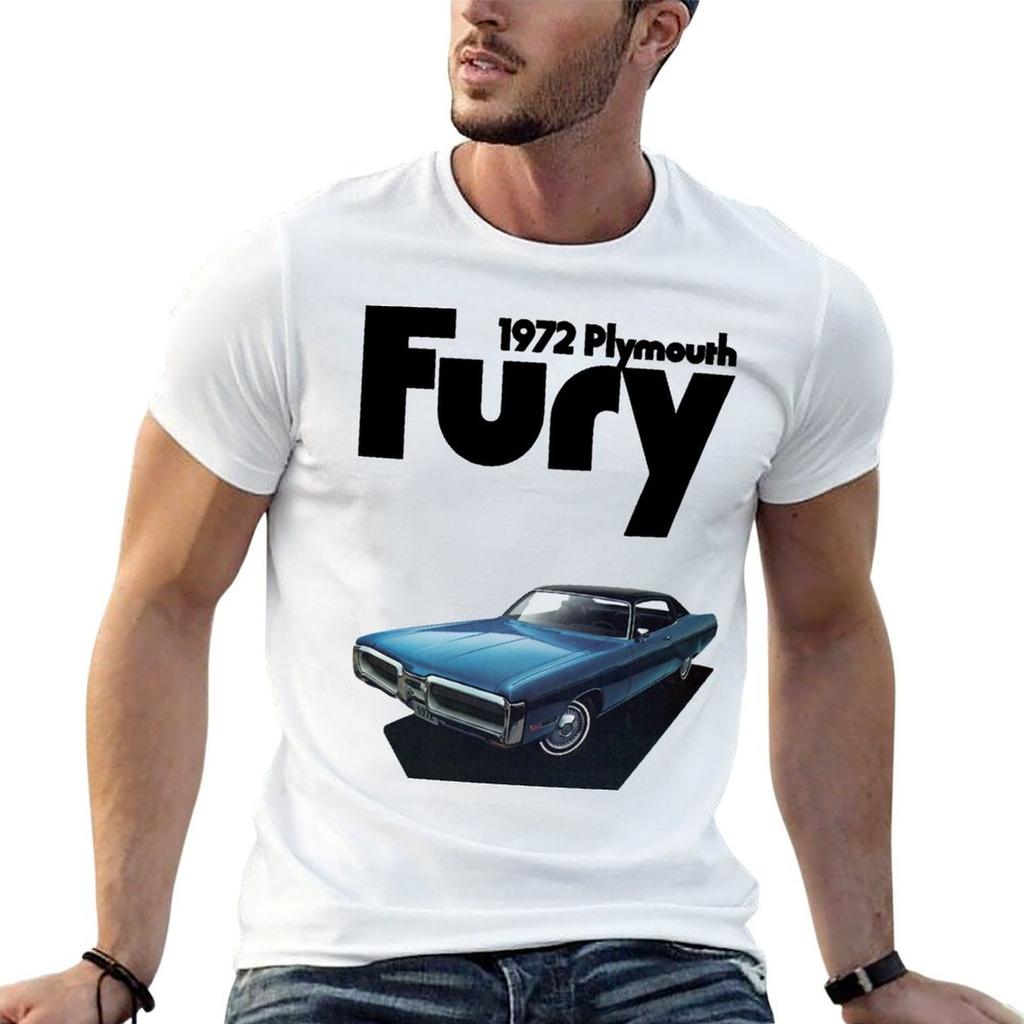 Plymouth Gran Fury Tshirt Casual Lightweight Short Sleeve Top