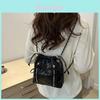 Fashionable Summer Mini Shoulder Bag For Women In Stylish Black White Red And Silver