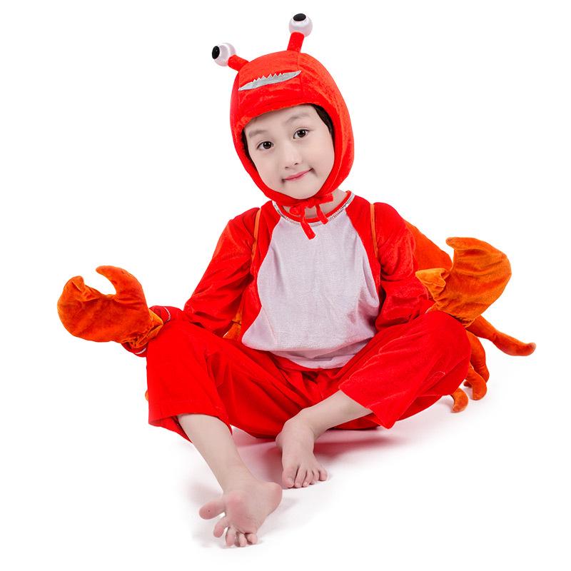 Gray Wolf, Tiger, Lion, Sheep, and Crocodile Kids' Animal Performance Costumes for Shows