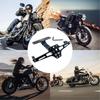Motorcycle License Plate Holder Aluminum Motorcycle Rear License Bracket License Plate Frames Lightweight Plate Tail Light