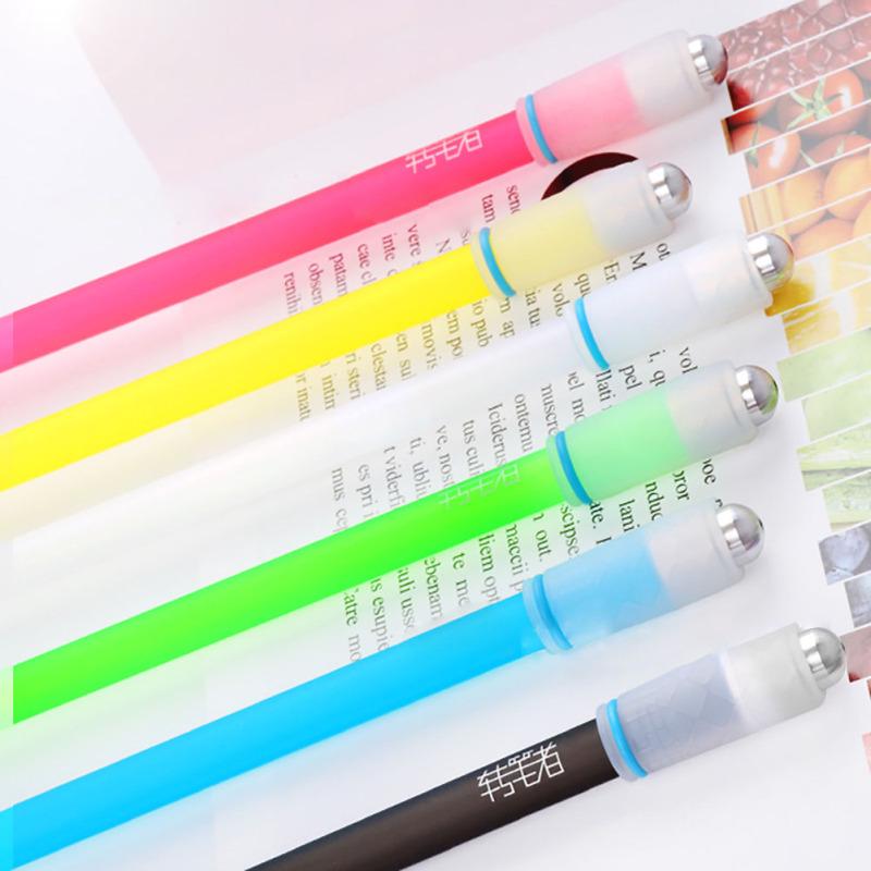 Lightening PC Non Slip Coated 23cm Spinning Pen
