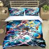 Saint Seiya 3D Duvet Cover Set HD Comforter Cover for Kids Bedding Sets Bedclothes Bedroom Decor