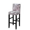 Stretch Bar Stool Covers Stretch Bar Stool Chair Covers, Counter Height Chairs Covers for Kitchen Dining Room Cafe Furniture