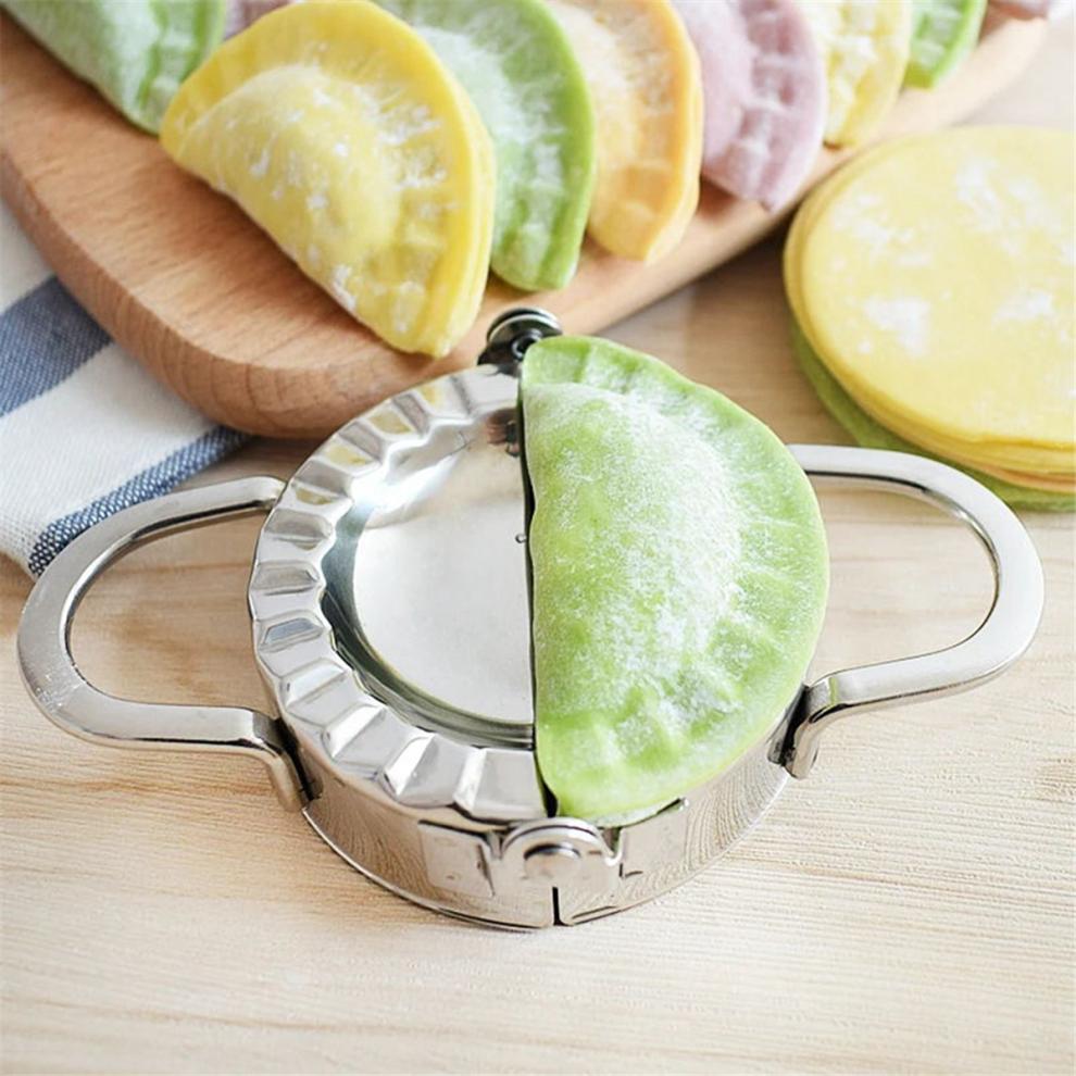 Dumpling Maker Stainless Steel Dumpling Mold Empanadas Ravioli 2pcs
