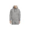 Nike Giacca Felpa con Cappuccio e Zip Therma-FIT con Stampa Logo Solido Uomo Capispalla Grigio DQ4831-063