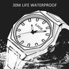 LIGE New Creative Men Watch Fashion Casual Unique Design Waterproof Men's Quartz Watch