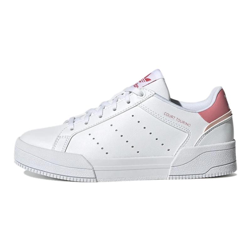 Adidas Court Tourino J  White Hazy Rose  Sneakers H00765 40
