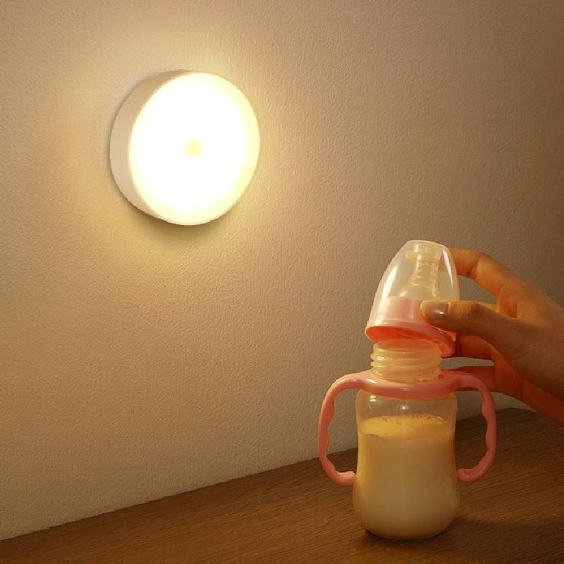 Rechargeable Motion Led Sensor Night Light Closet Stair Induction Lamp Tool