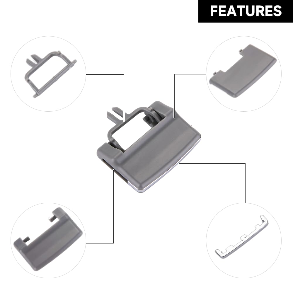 Front Row A/C Air Vent Outlet Tab Clip for Mercedes Benz GL350 GL450 GL500 GL550 ML450 2007-2011 for Mercedes Benz ML320 ML350 ML400 ML500 ML550