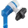 Haustier Katze Welpen Hund Trinken Kit Hängen Wasser Dispenser Brunnen Flasche Kopf Blau