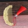 Brass Dragon And Phoenix Crafts Unisex Hair Comb New Chinese Style Gift For Ladies Home Ornaments