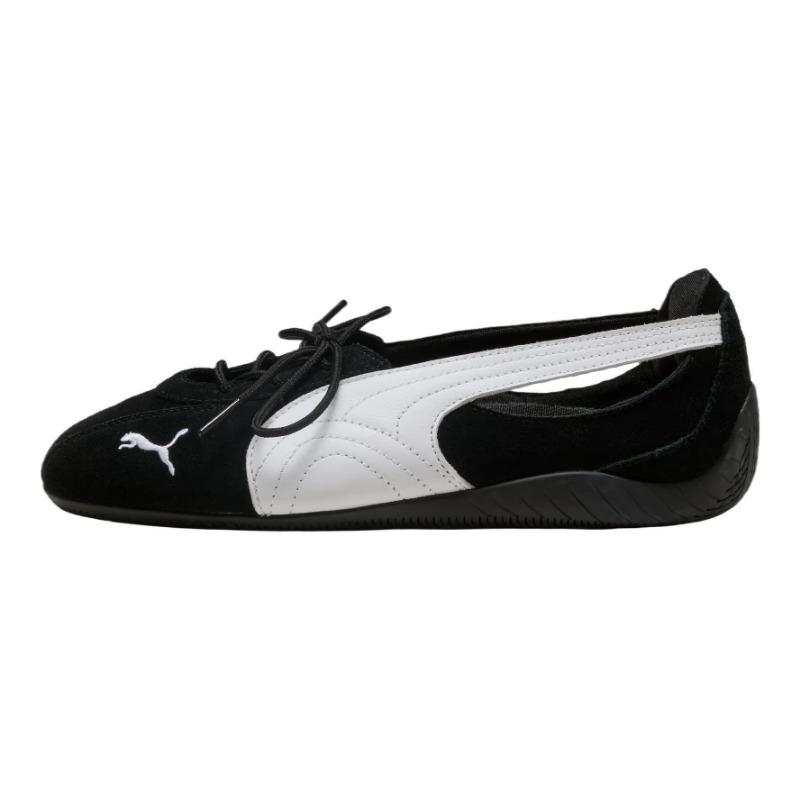 PUMA Speedcat Ballet Nova Women Retro Cowhide Ballet Trainers Black 408340-02 38.5