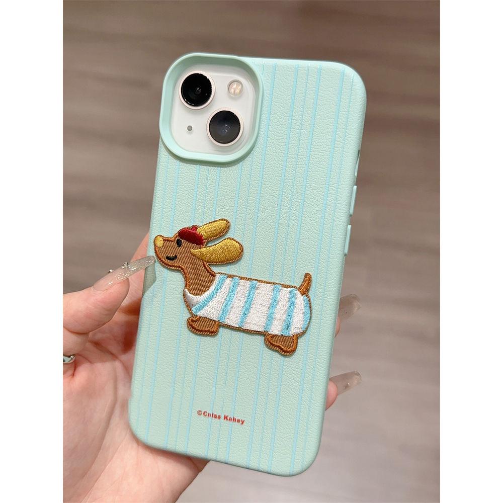 Apple 16 Series Mobile Phone Case Suitable for Apple 13 Mobile Phone Case IPhone 15 Promax New 14Plus Leather Pattern