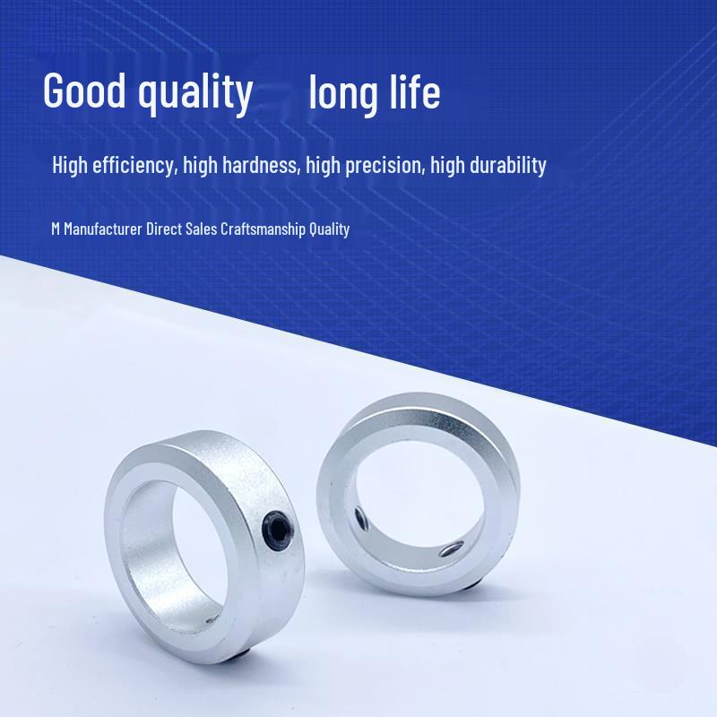 Set Screw Positioning Collar with Locking Fixing Ring for Shaft Alignment