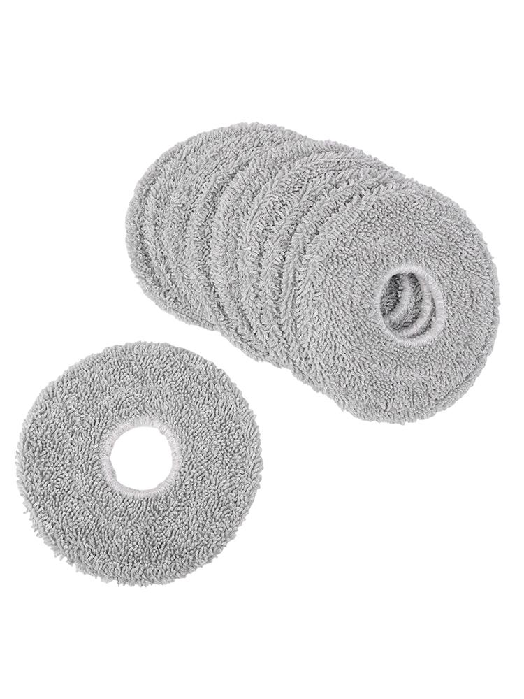 4/10 Pcs Mop Pads Washable Cleaning Cloth For Mova E30 For Ultra Vacuum Cleaner Replacement Spare Parts