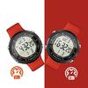 Multifunction Sports Watch for Women, 100m Water Resistant, Perfect for Swimming, Diving, and Surfing, with Alarm, Calendar, Stopwatch, Dual Time, and