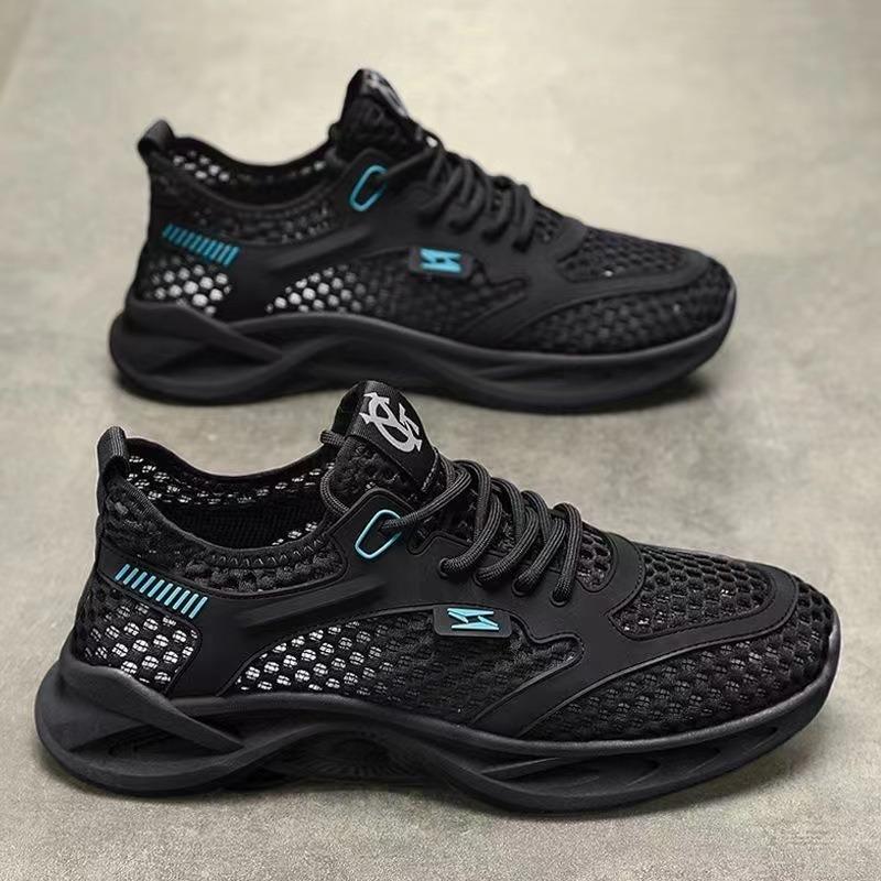 Breathable Thin Hollowed-out Lightweight Shoes Casual Sports Soft-soled Running Shoes