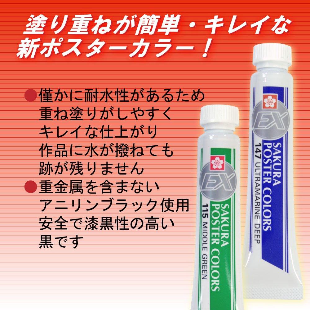 Sakura Poster Color EX 12 Colors X 13 Pens PEW13 Cray-Pas