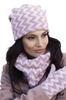 Madison Pink Fleece Hat